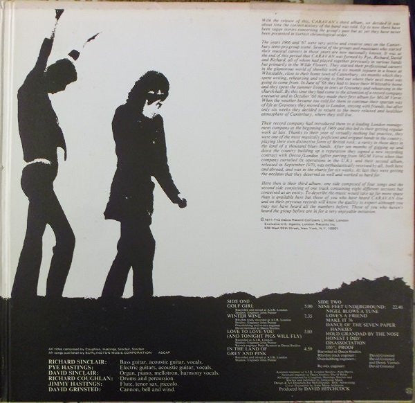 Caravan : In The Land Of Grey And Pink (LP, Album, RE, Gat)