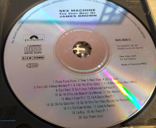 James Brown : Sex Machine: The Very Best Of James Brown (CD, Comp)