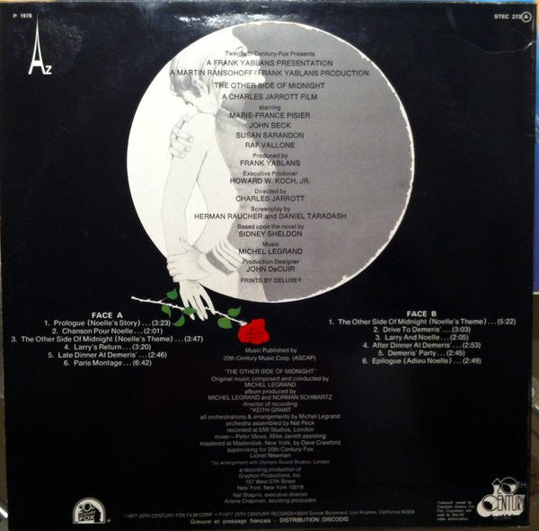 Michel Legrand : De L'Autre Côté De Minuit (LP)