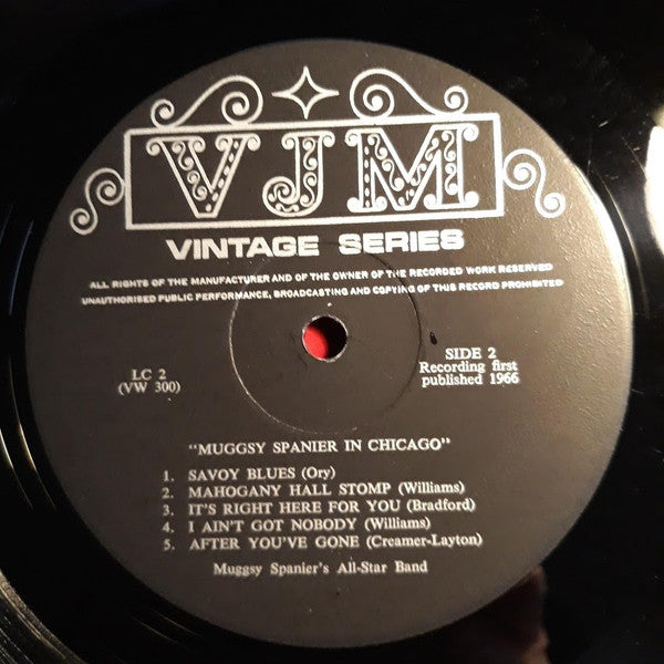 Spanier* : Spanier In Chicago (LP, Album)