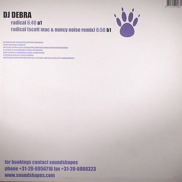 DJ Debra : Radical (12")