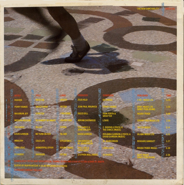 Various : Sex Sweat & Blood (The New Dancability) (LP, Comp)