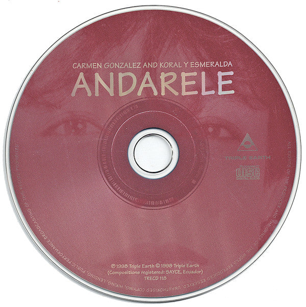 Carmen González And Koral Y Esmeralda : Andarele (CD, Album)