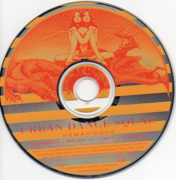 Urban Dance Squad : Demagogue (CD, Single, Promo)