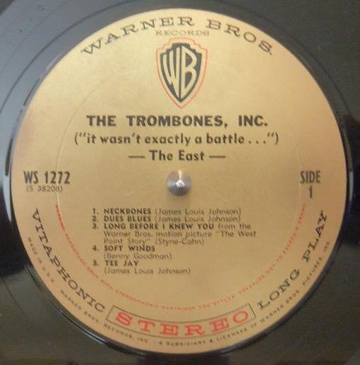 The Trombones, Inc. : They Met At The Continental Divide ("It Wasn't Exactly A Battle...") (LP, Album)