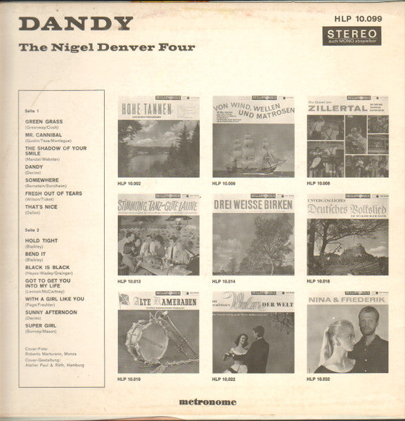 The Nigel Denver Four : Dandy (LP)