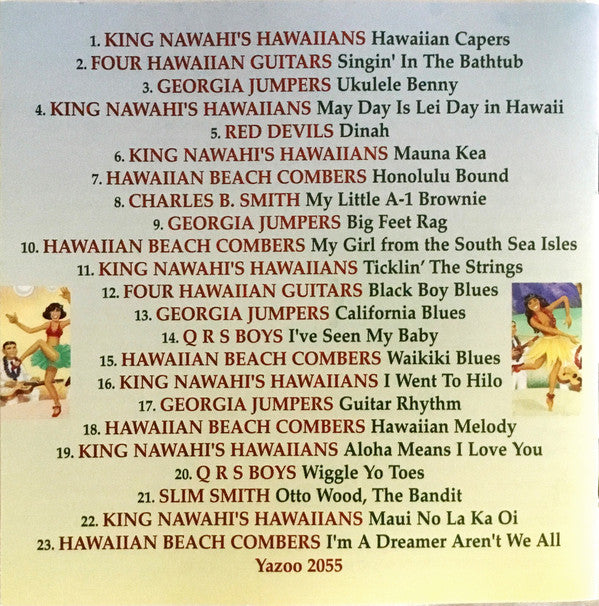 Benny Nawahi : Hawaiian String Virtuoso (Acoustic Steel Guitar Classics From The 1920's) (CD, Comp)
