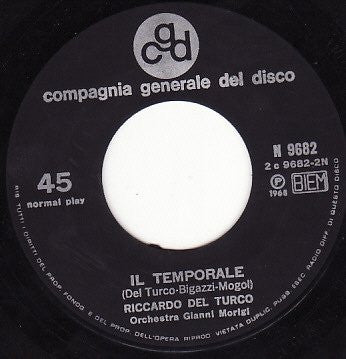Riccardo Del Turco : Luglio  (7", Single)