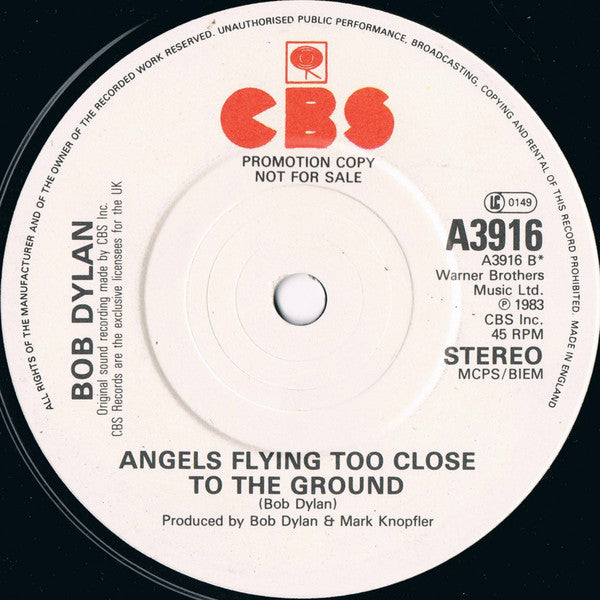 Bob Dylan : Union Sundown (7", Single, Promo)