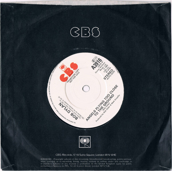 Bob Dylan : Union Sundown (7", Single, Promo)