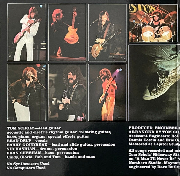 Boston : Don't Look Back (LP, Album, RE, 180)