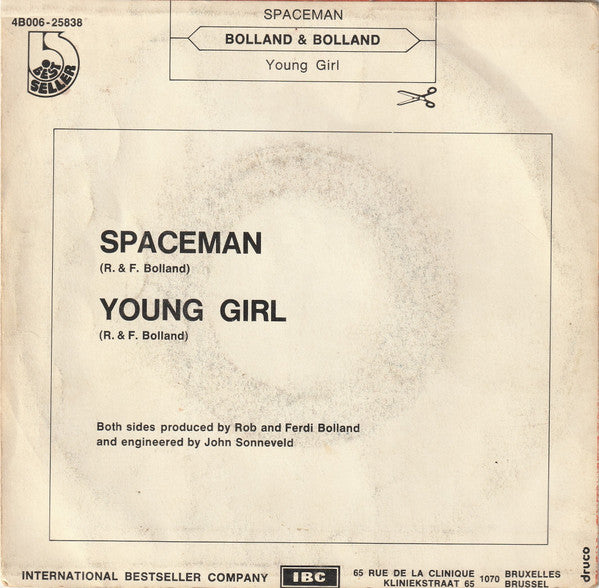 Bolland & Bolland : Spaceman (7", Single)