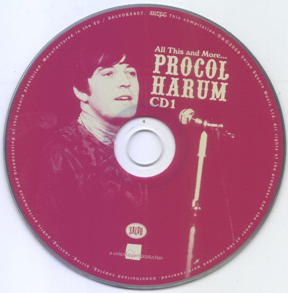 Procol Harum : All This And More... (3xCD, Comp + DVD-V + Box)