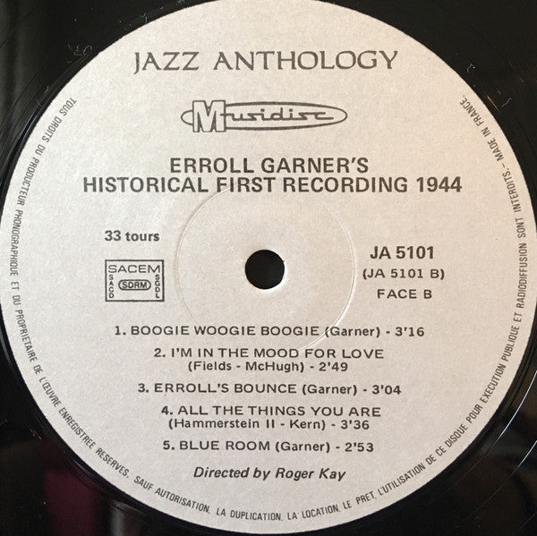 Erroll Garner : Memorial (The Great Sessions 1944/1954) (4xLP, Comp + Box)