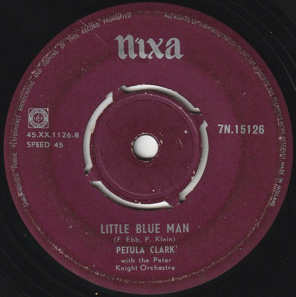 Petula Clark : Baby Lover (7", Single)