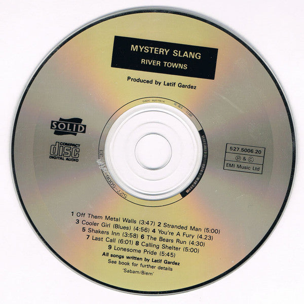 Mystery Slang : River Towns (CD, Album)