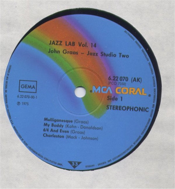 John Graas : Jazz Studio Two  (LP, RE)