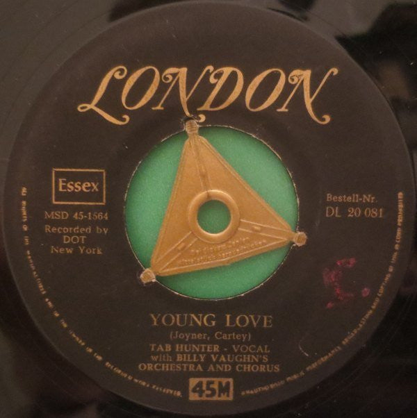 Tab Hunter : Young Love (7", Single)