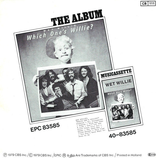 Wet Willie : Weekend (7", Single)