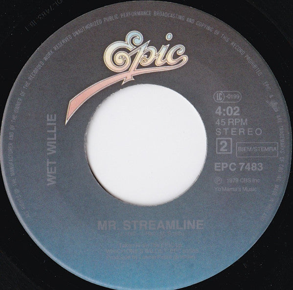 Wet Willie : Weekend (7", Single)