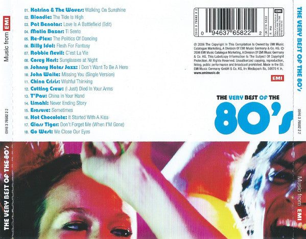 Various : The Very Best Of The 80's (CD, Comp)