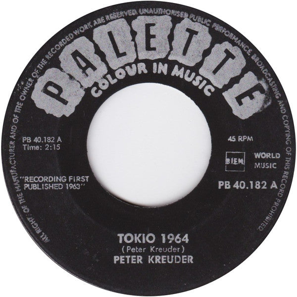 Peter Kreuder : Tokyo 1964 (7", Single)