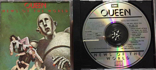 Queen : News Of The World (CD, Album, RE)