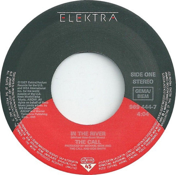 The Call : In The River (7", Single)