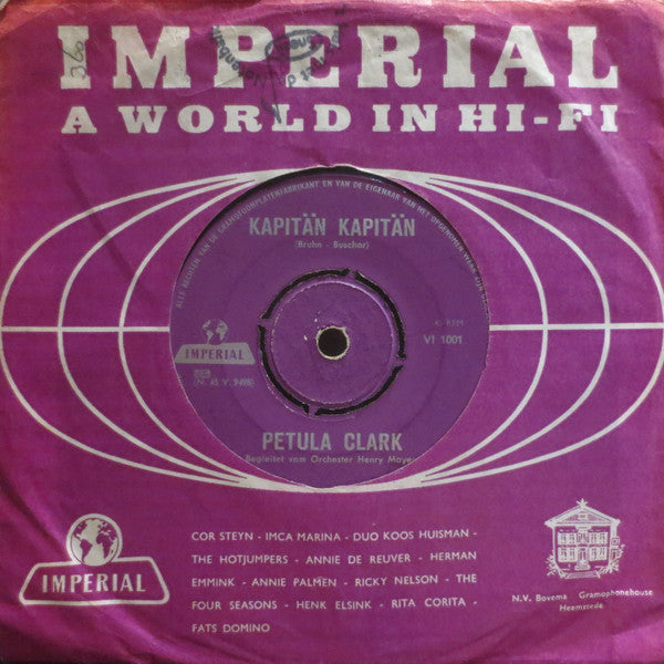 Petula Clark : Monsieur / Kapitän Kapitän (7", Single)