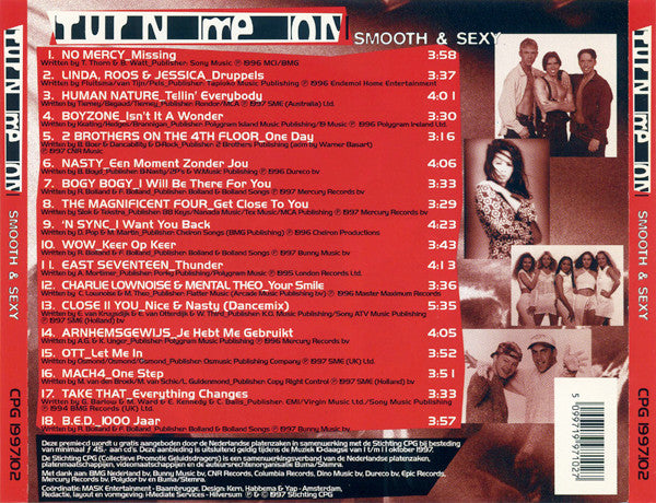 Various : Turn Me On (Smooth & Sexy) (CD, Comp)