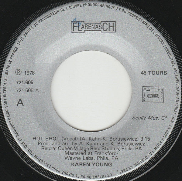 Karen Young : Hot Shot (7", Single)
