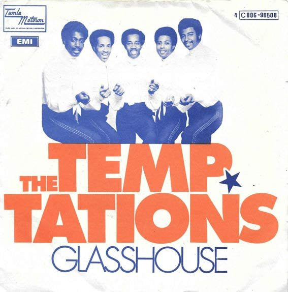 The Temptations : Glasshouse (7", Single)