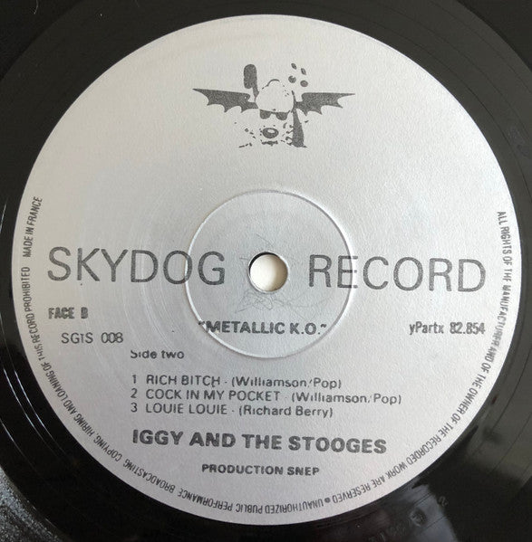 The Stooges : Metallic 'KO (LP, Album)