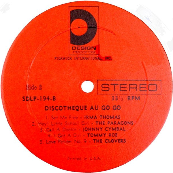 Various : Discotheque Au Go Go (LP, Comp, RE)