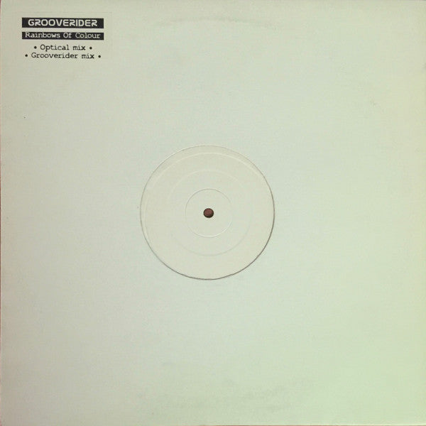 Grooverider : Rainbows Of Colour (12", W/Lbl)