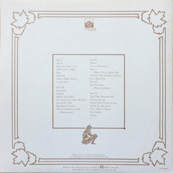 The Four Seasons : The Four Seasons Story (2xLP, Comp, Gat)