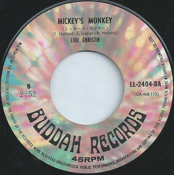 Lou Christie : 魔法 = She Sold Me Magic (7", Single)