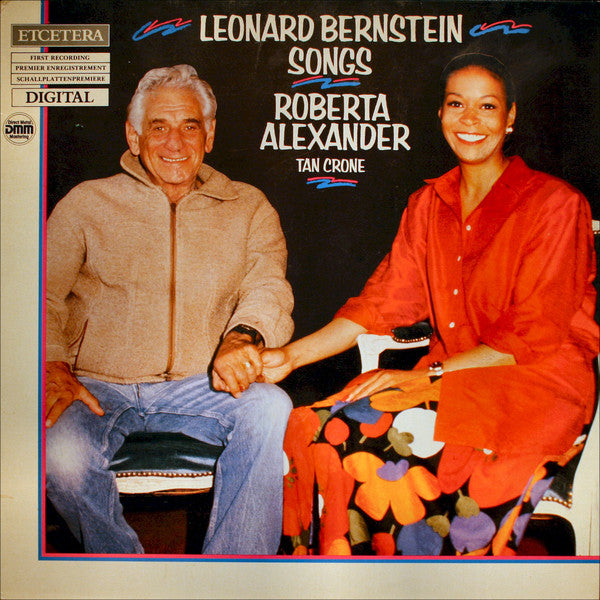 Leonard Bernstein - Roberta Alexander, Tan Crone : Songs (LP)