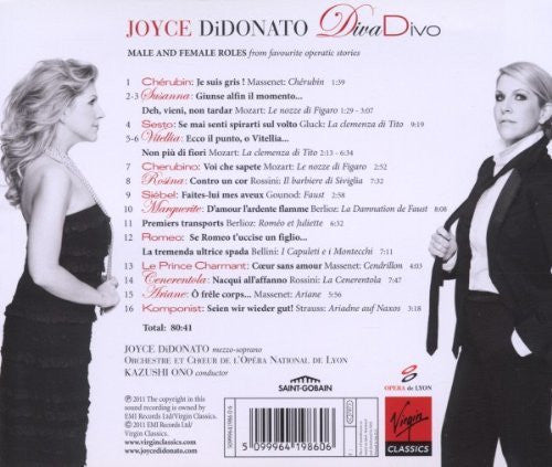 Joyce DiDonato, Orchestre De L'Opéra De Lyon, Chœurs De L'Opéra De Lyon, Kazushi Ono : Diva Divo - Opera Arias (CD)