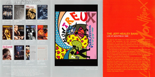 The Jeff Healey Band : Live At Montreux 1999 (DVD-V, Multichannel, PAL, Reg)