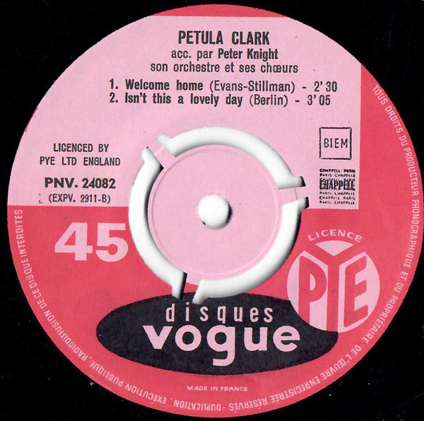 Petula Clark : Roméo (Salomé) (7", EP)