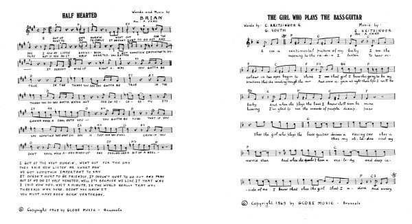 Brian (19) : The Girl Who Plays The Bass Guitar (7")