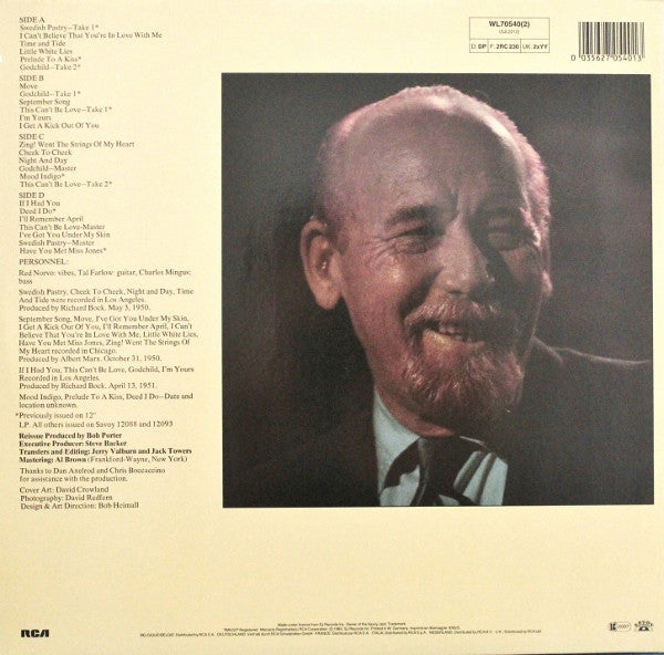 The Red Norvo Trio With Tal Farlow And Charles Mingus : The Red Norvo Trio With Tal Farlow And Charles Mingus (2xLP, Comp, RE, Gat)