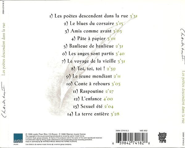 Charles Trenet : Les Poètes Descendent Dans La Rue (CD, Album)