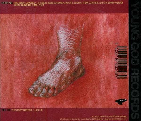 The Body Lovers / The Body Haters : Number One Of Three / 34:13 (2xCD, Album)