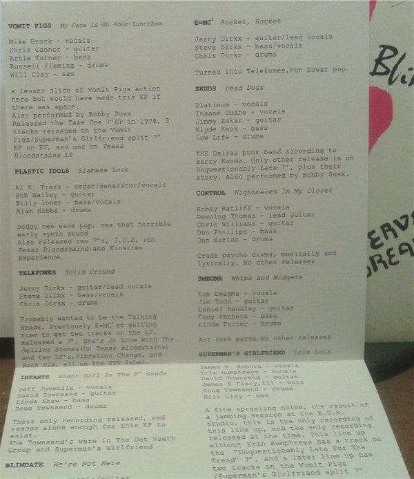 Various : Are We Too Late For The Money? (7", Unofficial)