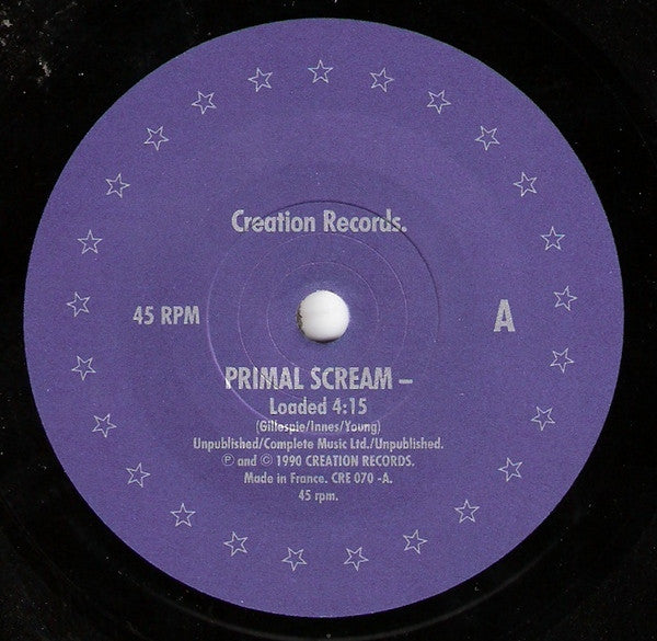 Primal Scream : Loaded / I'm Losing More Than I'll Ever Have (7", Single)