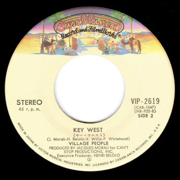 Village People : Macho Man (7", Single)