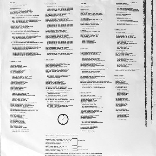 Peter Godwin : Correspondence (LP, Album)