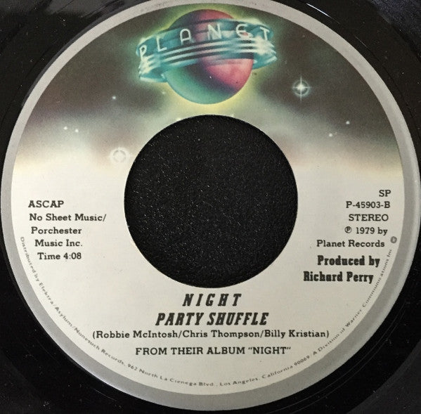 Night : Hot Summer Nights (7", Single, SP )